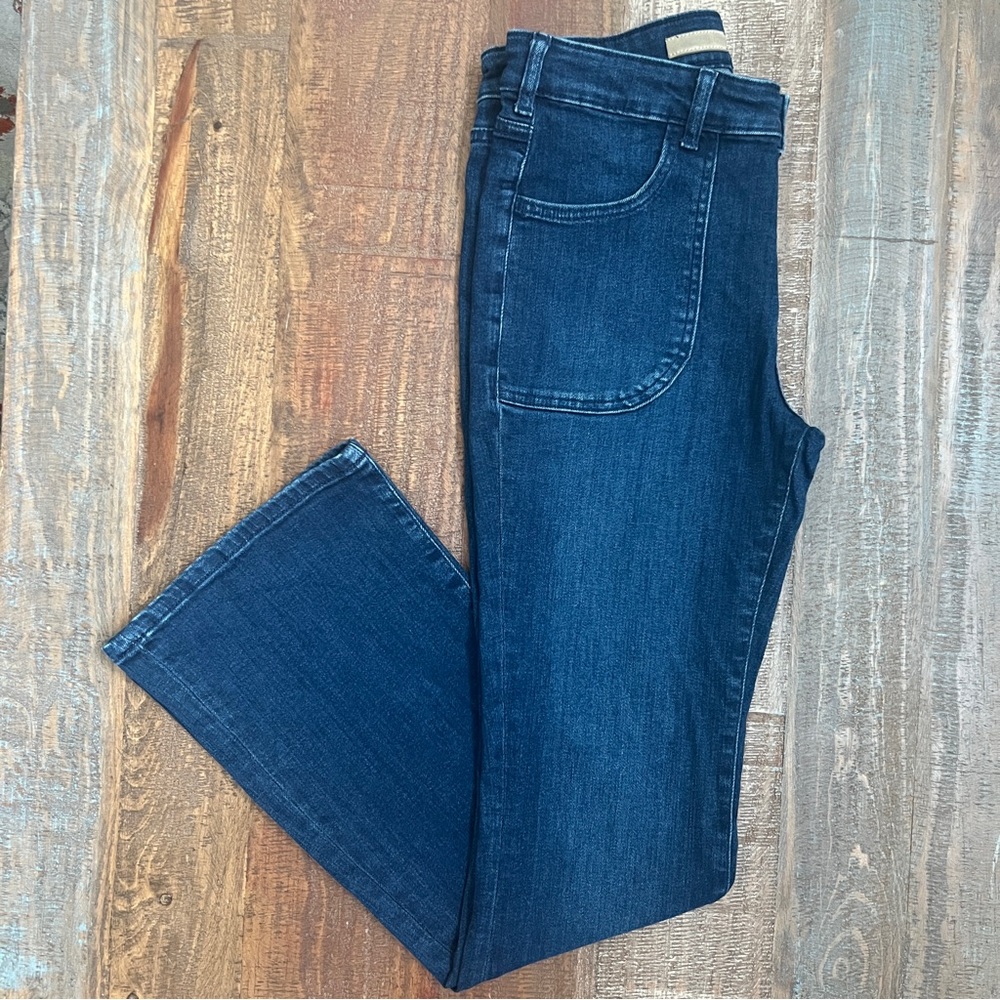 Pilcro Women’s Dark Blue Flare Jeans Size 30